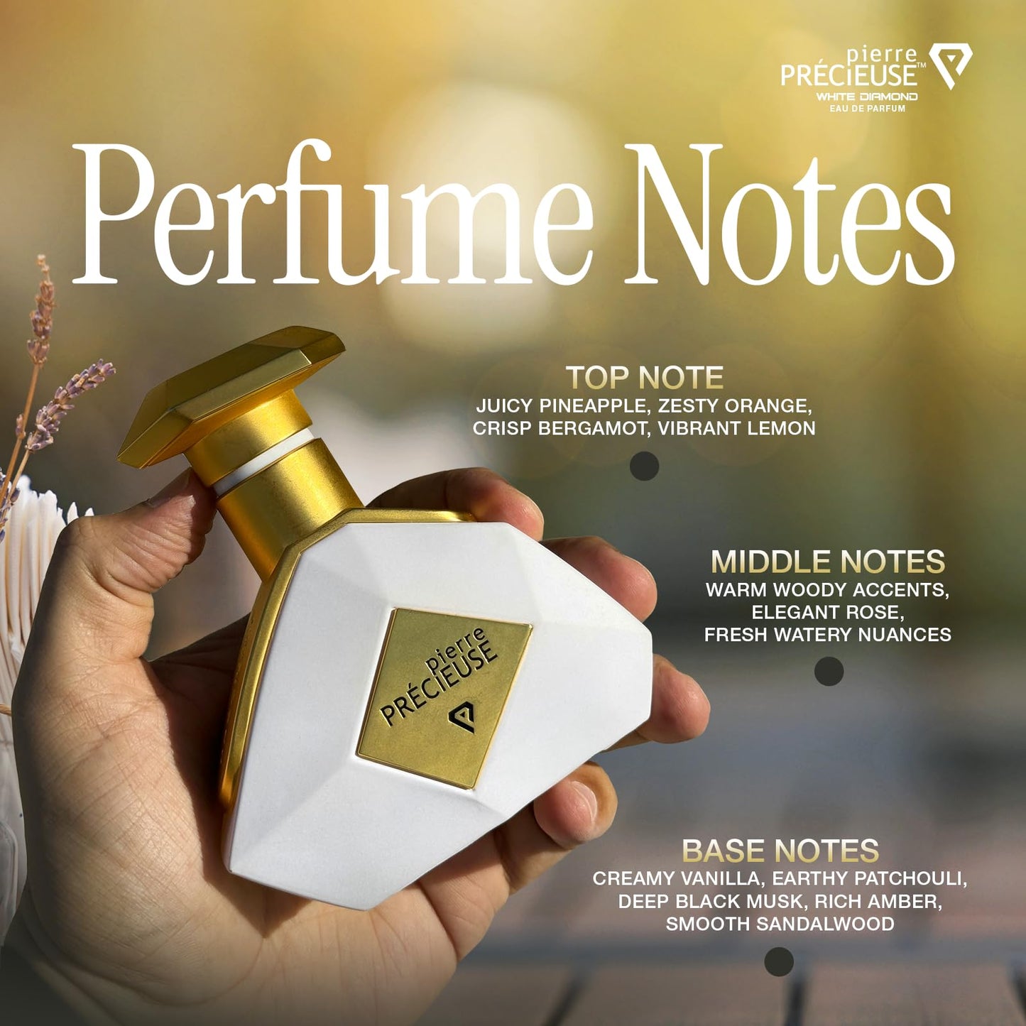 Azadi Sales |  Buy 1 Get 1 Free | ❤️ Pierre Precieuse White and pure Diamond Perfume ❤️