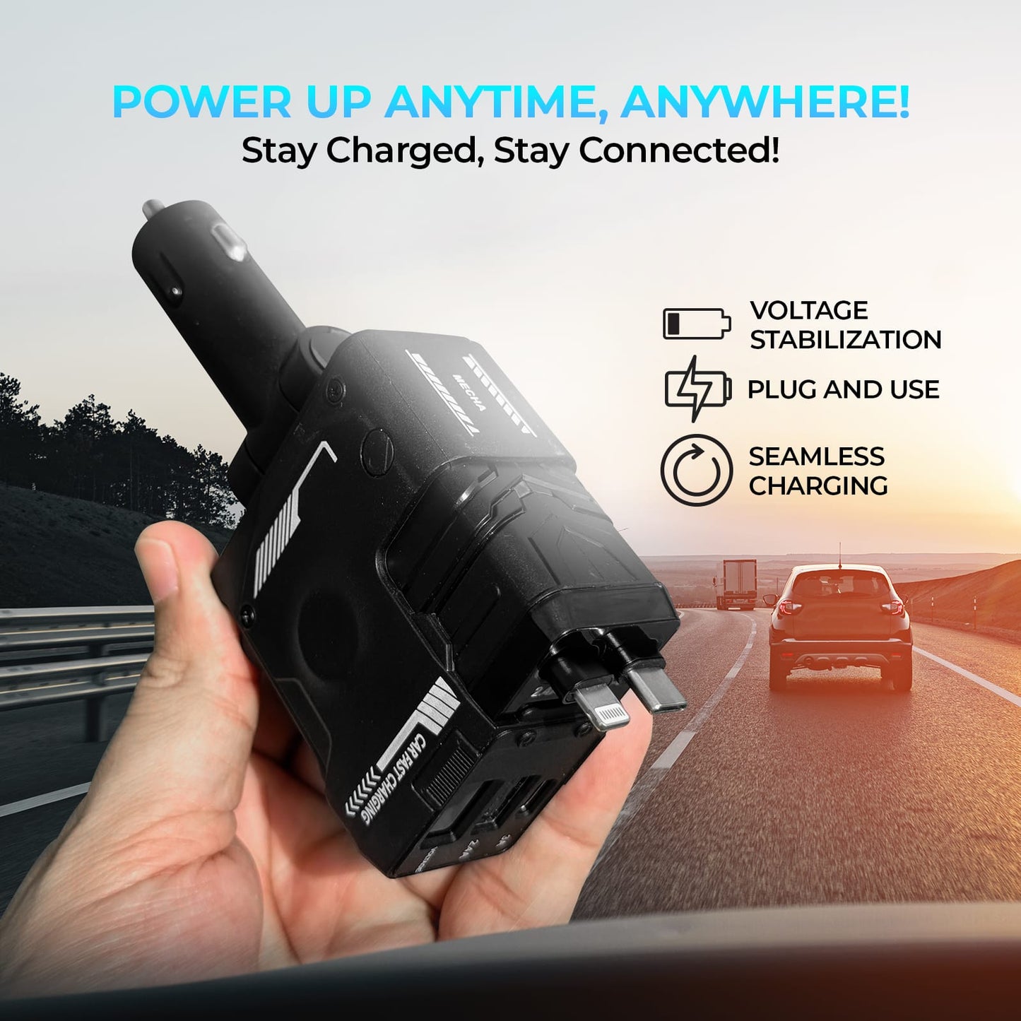 4 IN 1 Car charger
